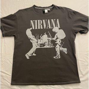 charcoal nirvana shirt